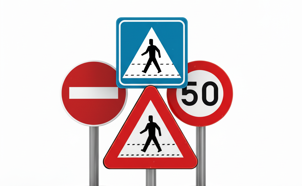 Officiele verkeersborden belgië
