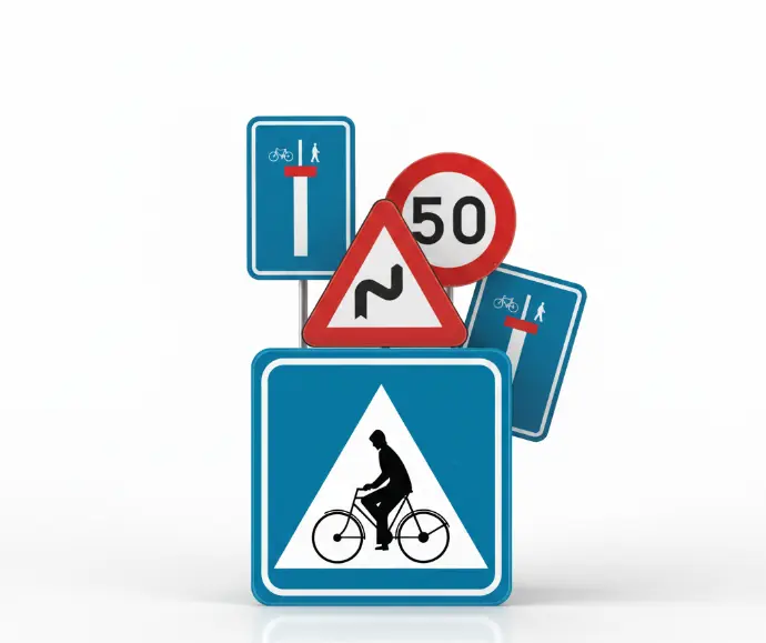 Officiële verkeersborden belgie